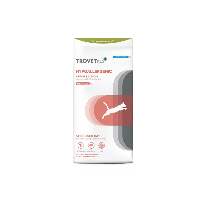 TROVET+ STERLISED HYPOALLERGENIC SALMON 1,2 KG (TPB90PL1B)