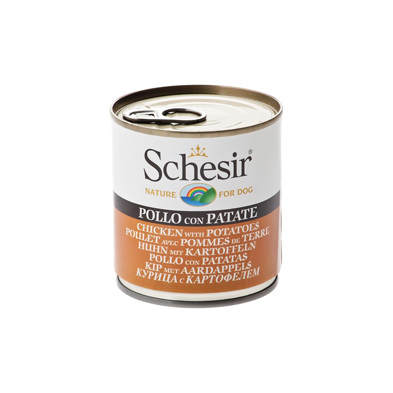 SCHESIR DOG GELATINA POLLO CON PATATAS 16 X 285 G (300144)(01064725)
