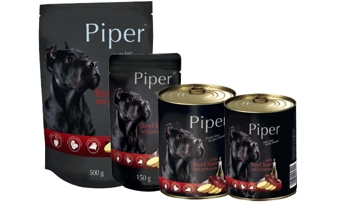 PIPER WITH BEEF LIVER AND POTATOES 400 G (13053)